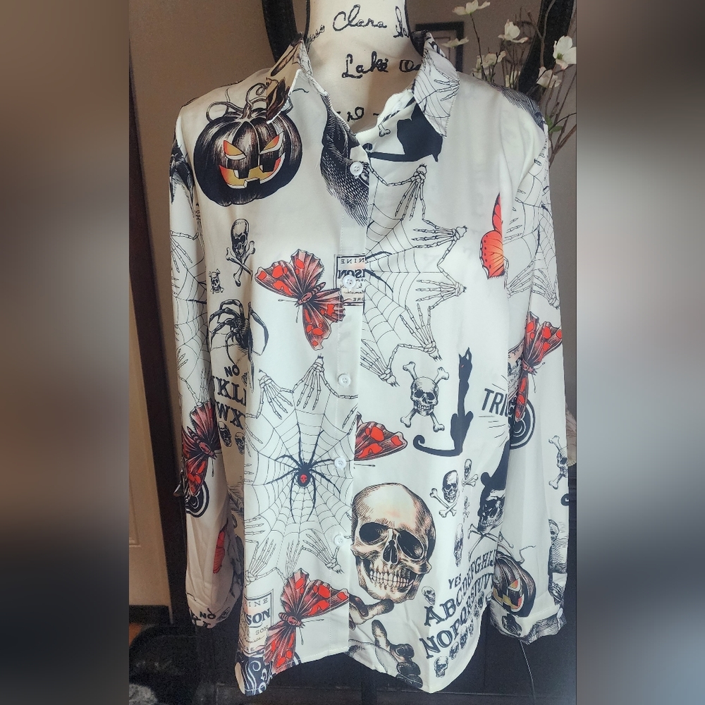 Halloween blouse